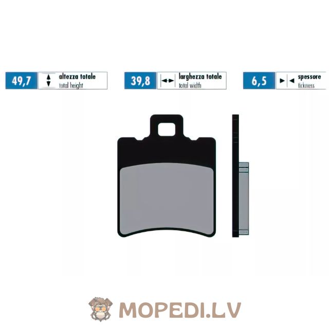 Brake Pads Polini Original Yamaha Aerox / BW's