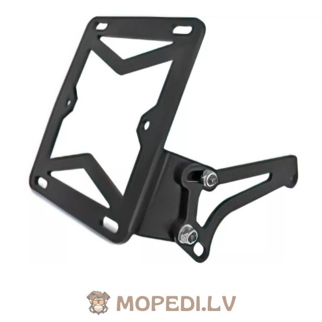 License Plate Holder side-mount Yamaha BW's / Aerox black
