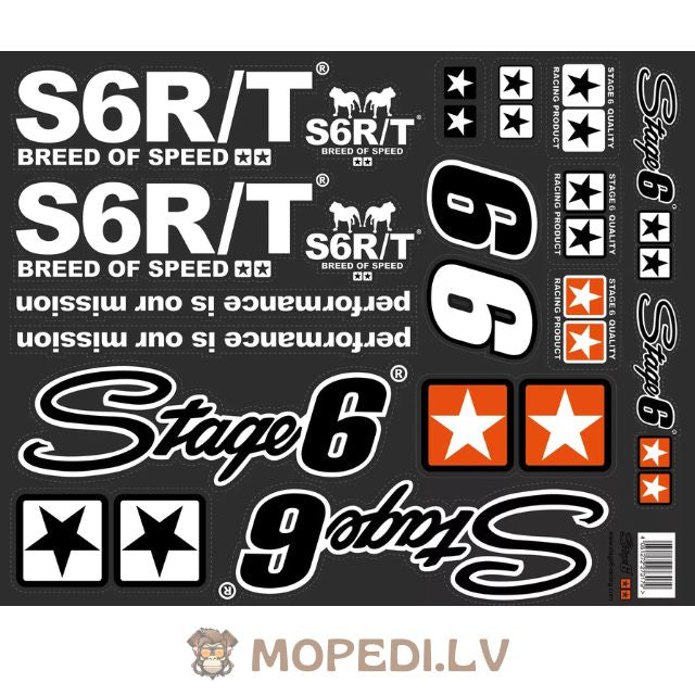 Sticker Sheet Stage6 A2 MK2 white