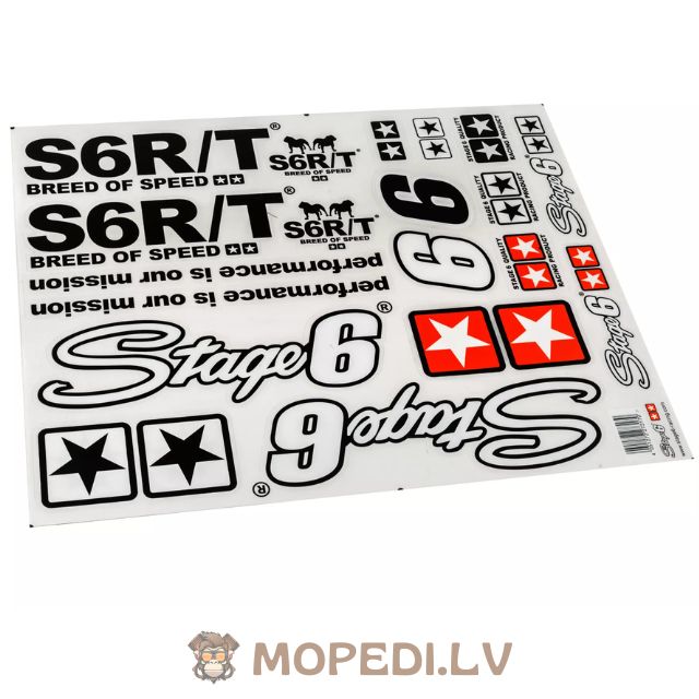 Sticker Sheet Stage6 A2 MK2 black