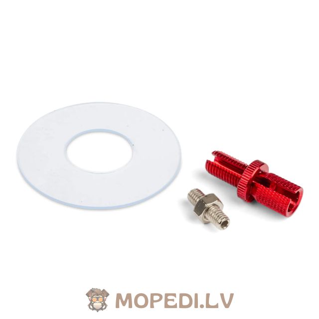 Quick Action Throttle MotoForce Racing CNC Aluminium Red