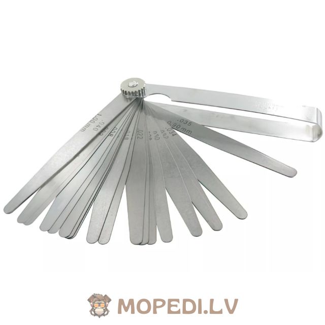 Feeler Gauge, 20 blades (0.05 - 1.00mm) universal