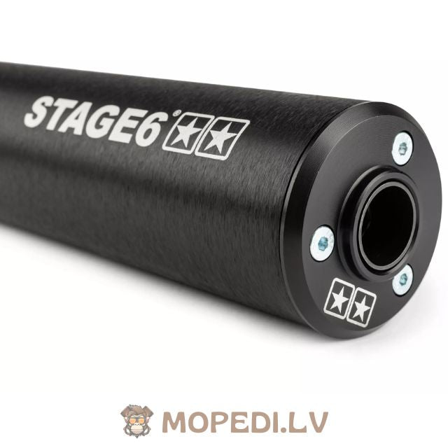 Exhaust Stage6 Streetrace high mount left CNC black Beta RR -2012