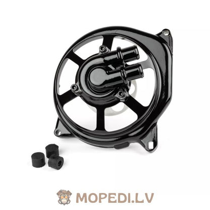 Water Pump Cover STR8 Extreme Cut Minarelli LC black