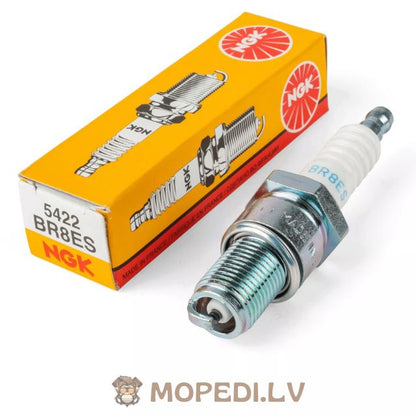 NGK BR8ES spark plug (5422) / M14 long