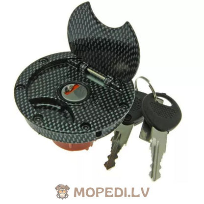 STR8 Fuel Cap carbon look Yamaha Aerox / Nitro before 2013