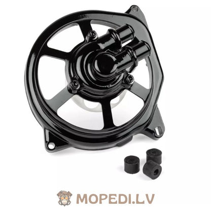 Water Pump Cover STR8 Extreme Cut Minarelli LC black