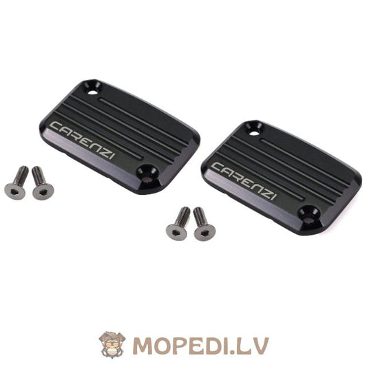 Carenzi brake master cylinder covers Yamaha Aerox black