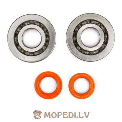 Crankshaft Bearing Set Stage6 R/T C4 steel cage Piaggio