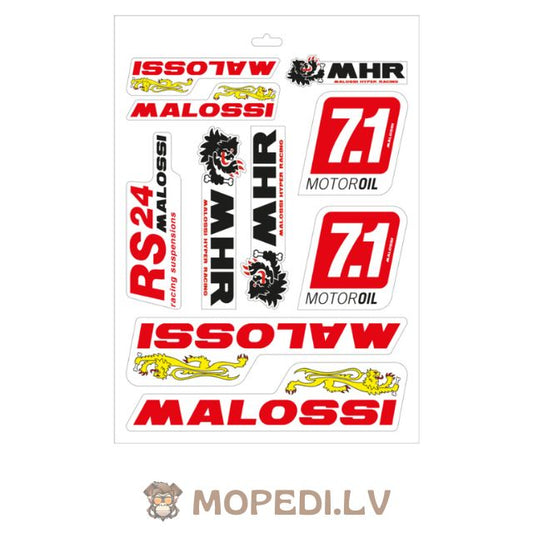 Sticker Malossi Sheet A3