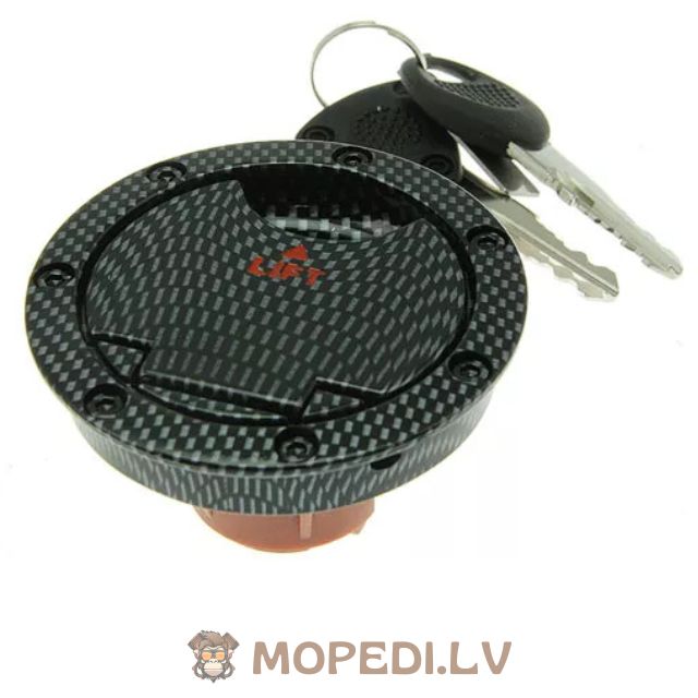 STR8 Fuel Cap carbon look Yamaha Aerox / Nitro before 2013