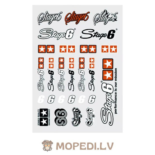 Sticker Sheet Stage6 DIN A4