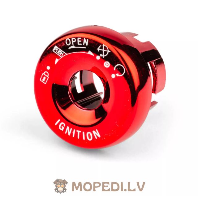Ignition Switch Cap STR8 Yamaha / MBK Nitro red