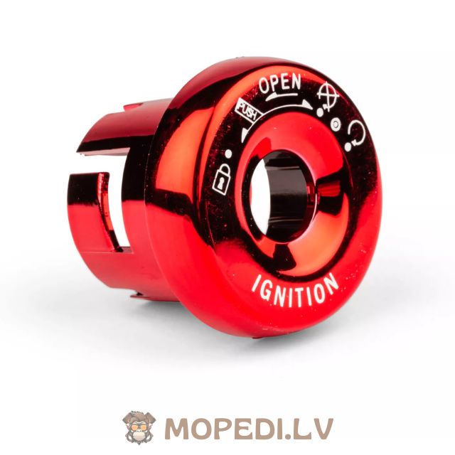 Ignition Switch Cap STR8 Yamaha / MBK Nitro red