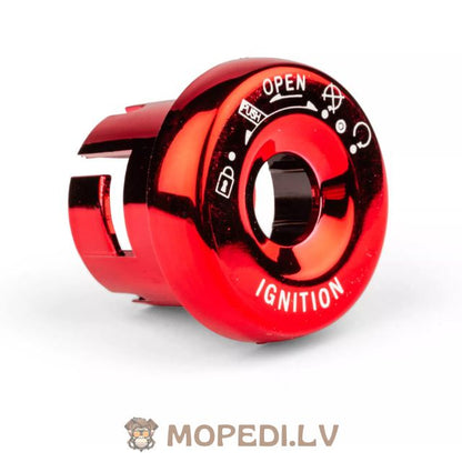 Ignition Switch Cap STR8 Yamaha / MBK Nitro red
