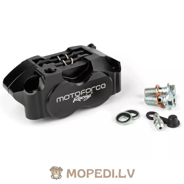 Brake Caliper 4-piston MotoForce Racing black