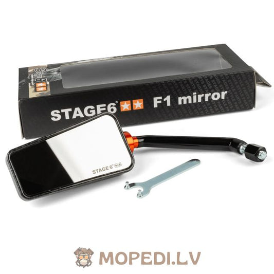 Mirror F1 Stage6 left side glossy carbon