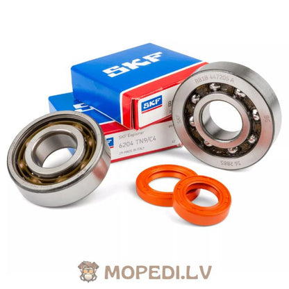 Crankshaft Bearing Set Stage6 R/T C4 polymer cage Peugeot vertical