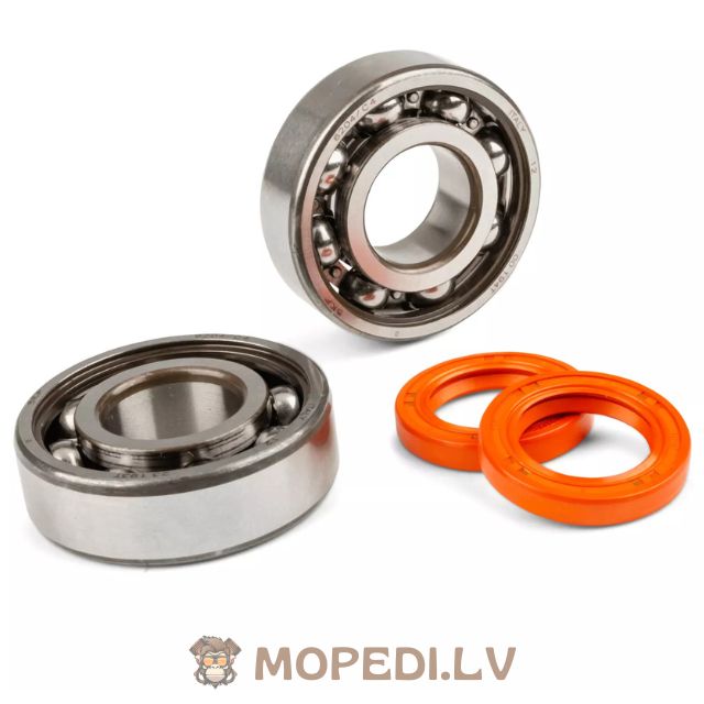 Crankshaft Bearing Set Stage6 R/T C4 steel cage Peugeot horizontal