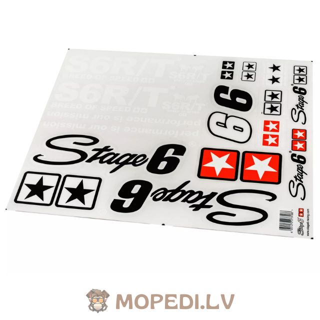 Sticker Sheet Stage6 A2 MK2 white