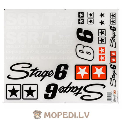 Sticker Sheet Stage6 A2 MK2 white