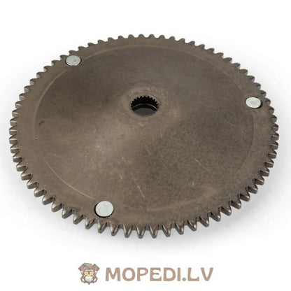 CVT Pulley / Fan Wheel w. star washer Peugeot vertical