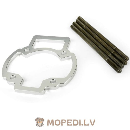 Cylinder Spacer Stage6 R/T 5mm w/ stud bolts M6x114mm 85mm conrod Piaggio LC