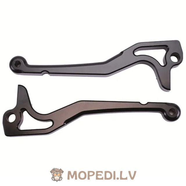 Brake Lever Set CNC black Yamaha Aerox / Nitro before 2012