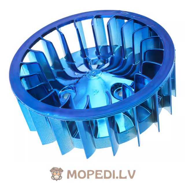 Oversize Cooling Fan STR8 Minarelli horizontal AC blue