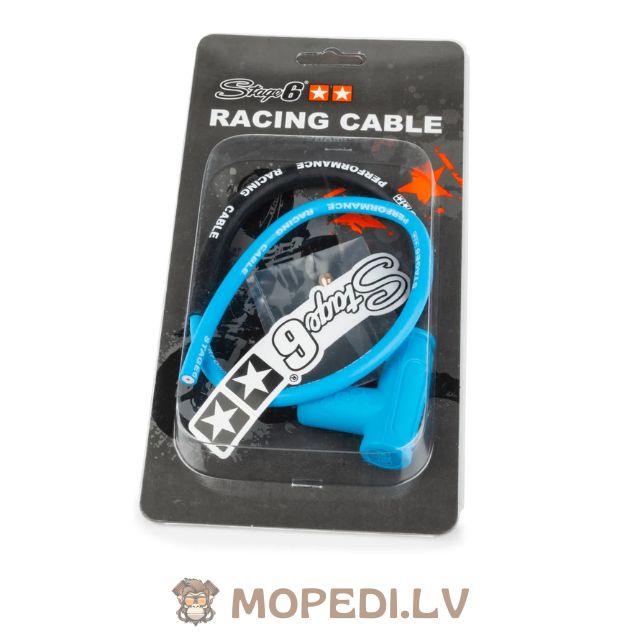Spark Plug Cable with cap Stage6 Blue