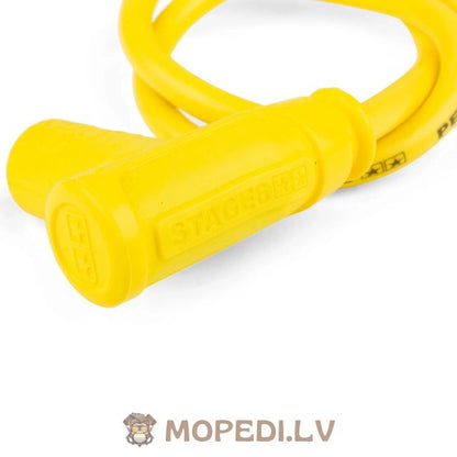 Spark Plug Cable with cap Stage6 Yellow