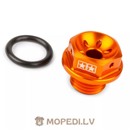 Oil Filler Cap Stage6 Minarelli orange