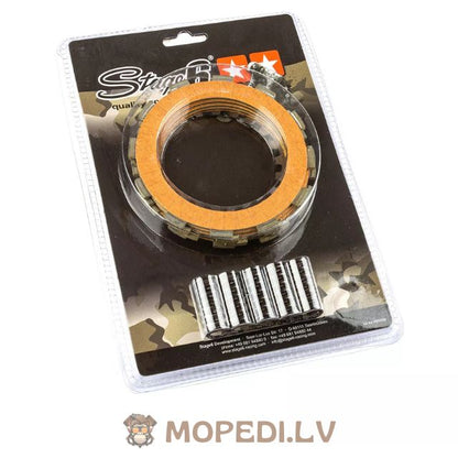 Clutch Discs 4 discs Stage6 Racing carbon Derbi