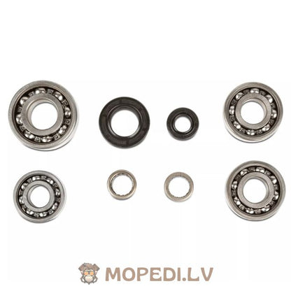 Bearings + Oil Seals gearbox Stage6 HQ Minarelli AM6