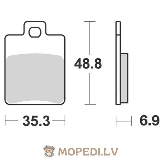 Brake Pads Gilera / Piaggio / Vespa / Peugeot / SYM