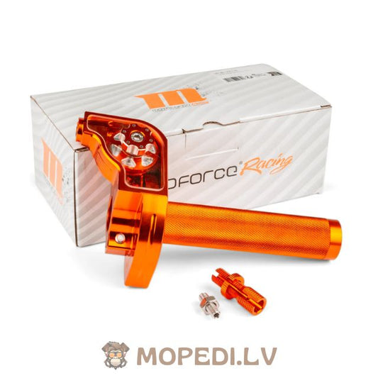 Quick Action Throttle MotoForce Racing CNC Aluminium orange