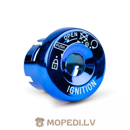 Ignition Switch Cap STR8 MBK / Yamaha blue