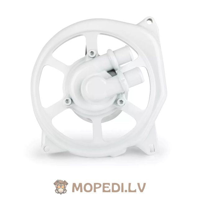 Water Pump Cover STR8 Extreme Cut Minarelli LC white