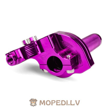 Quick Action Throttle CNC Aluminium MotoForce Racing Purple