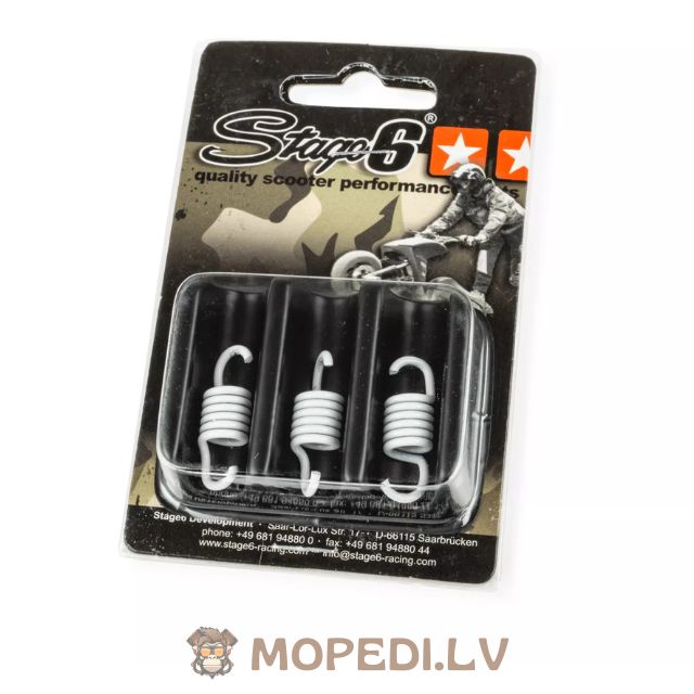 Clutch Springs x3 Stage6 Torque Control white (soft)