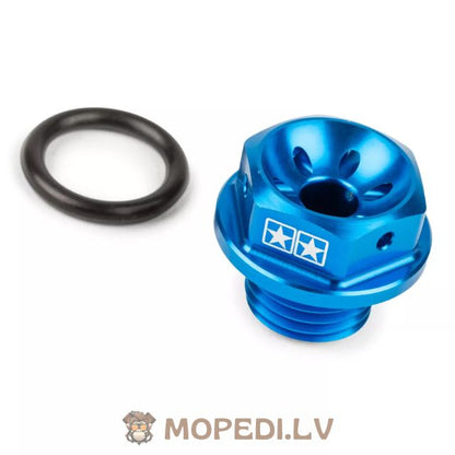 Oil Filler Cap Stage6 Minarelli blue