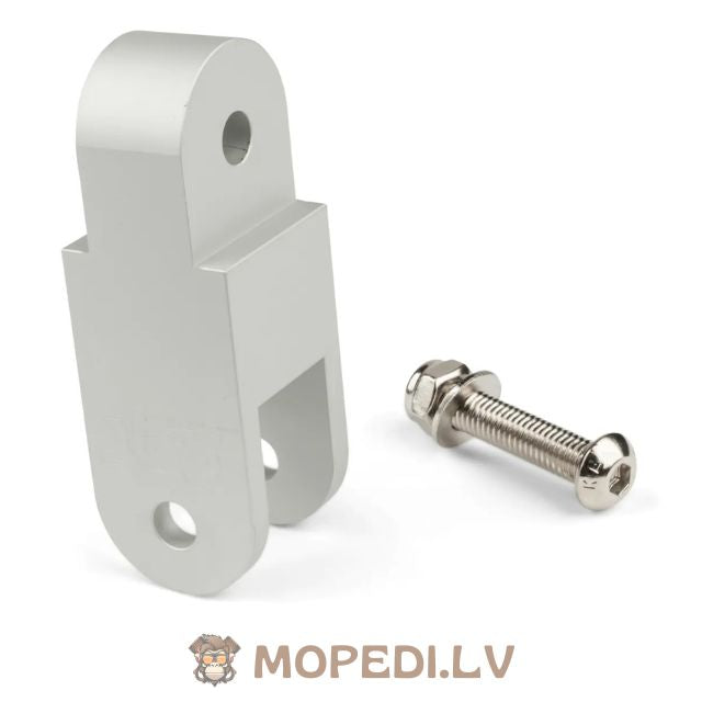 Shock Riser STR8 XL + 60mm Minarelli / CPI / Honda / Kymco / Sym / Peugeot aluminium grey matte