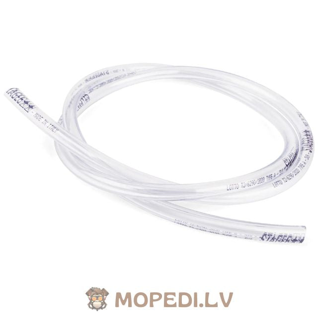 Fuel Hose 5x9mm Stage6 HQ Transparent 1M