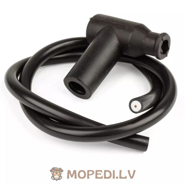 Spark Plug Cap + Cable Motoforce Racing black