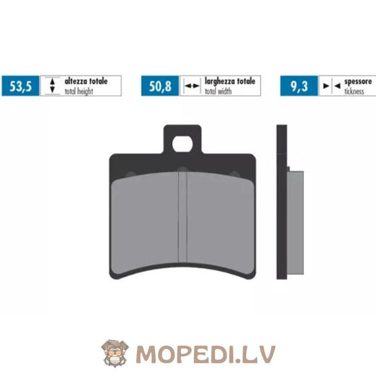 Brake Pads Polini Original Aprilia SR50 / Sportcity