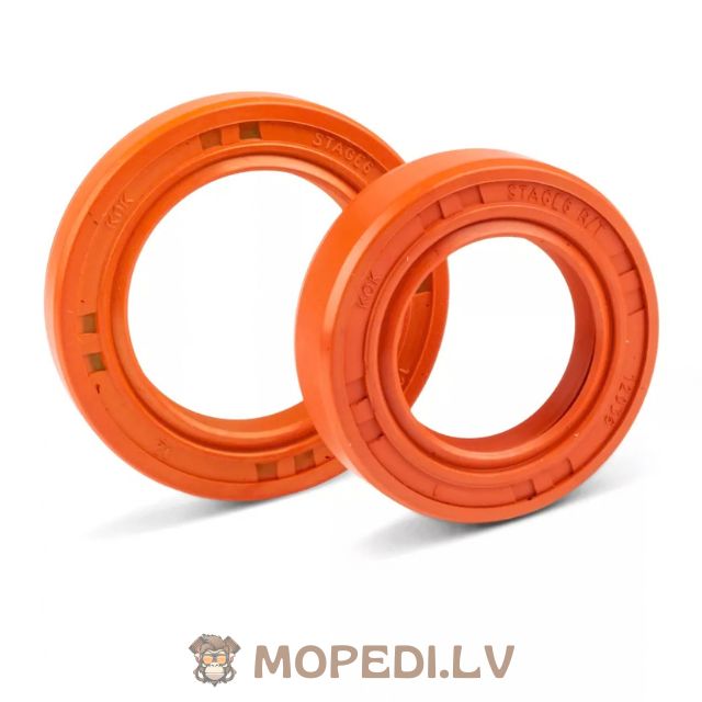 Crankshaft Oil Seals Stage6 R/T NBR Peugeot Speedfight 1 + 2