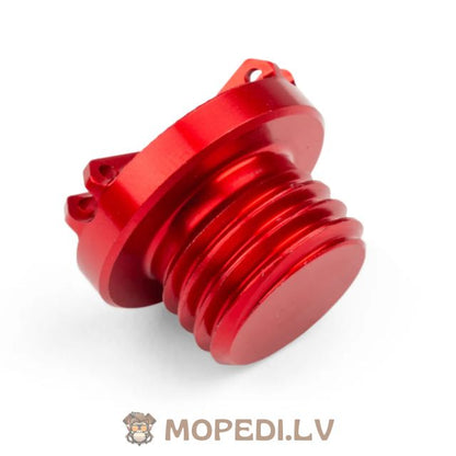 Oil Filler Cap Str8 Derbi red