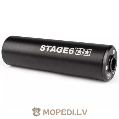 Exhaust Stage6 Streetrace high mount left CNC black Beta RR -2012