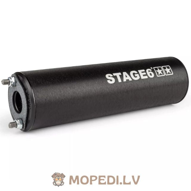 Exhaust Stage6 Streetrace high mount left CNC black Beta RR -2012