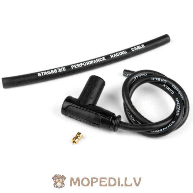 Spark Plug Cable with cap Stage6 Black